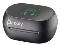 Poly Voyager Free 60+ UC M Carbon Black Earbuds +BT700 USB-C Adapter +Touchscreen Charge Case 7Y8H0AA