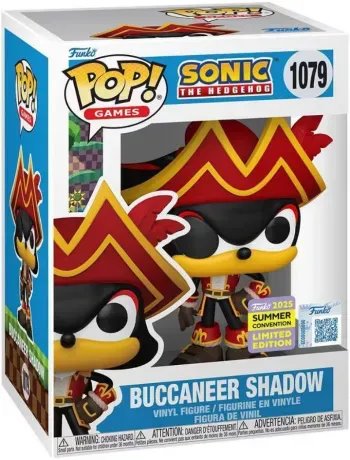 POP! Games: Buccaneer Shadow (Sonic The Hedgehog) Convention Special Edition POP-1059