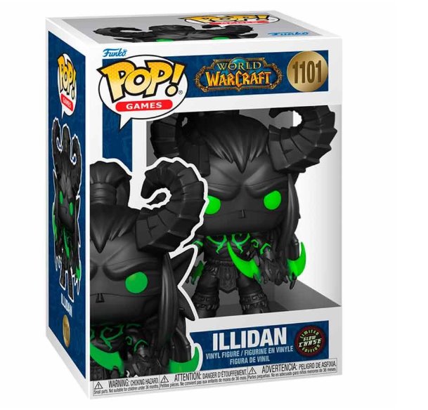 POP! Games: Illidan (World of Warcraft) CHASE Glows in the Darks