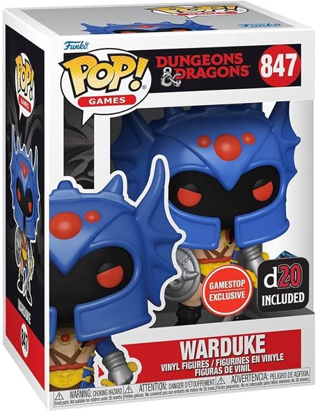 POP! Games: Warduke (Dungeons & Dragons) Exclusive POP-0847