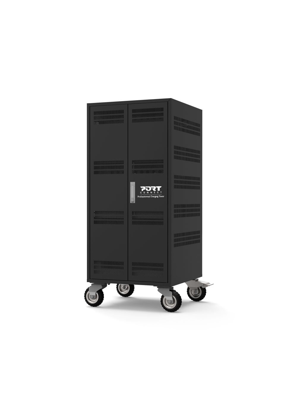 PORT CONNECT CHARGING CABINET 30 Notebooks + RACK 1xU 19’’, černý 901974