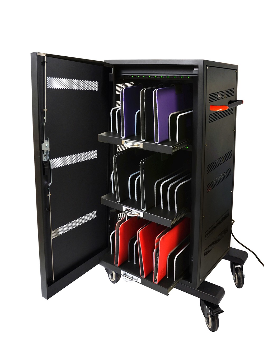 PORT CONNECT CHARGING CABINET 30 UNITS, černý 901955