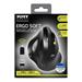 PORT CONNECT Ergo Soft COLLECTION, bezdrátová dobíjecí myš, USB-A/Bluetooth, 2.4GHz, 1600DPI, černá 3567049102005