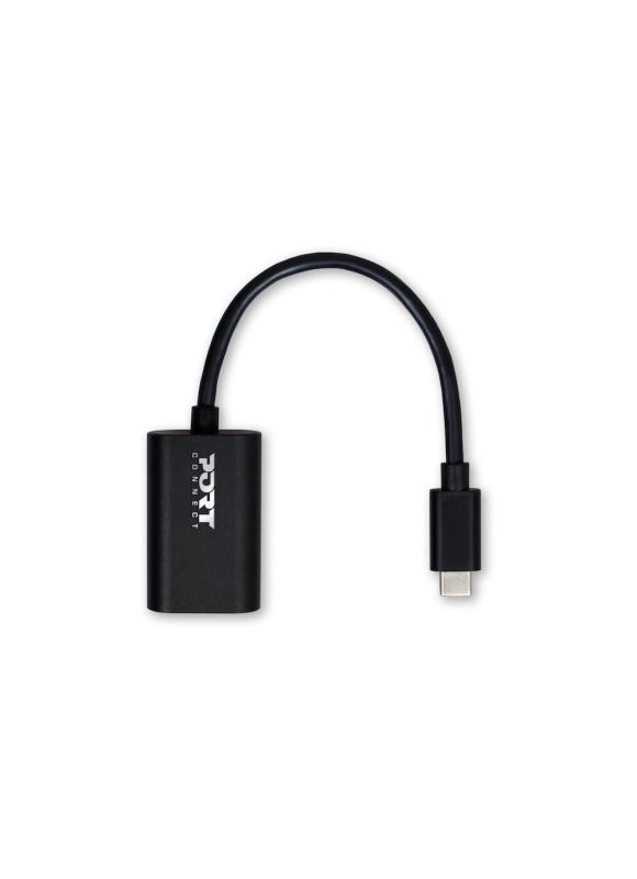 PORT CONNECT konvertor z USB-C do VGA, kabel 15cm 3567049001254