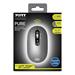 PORT CONNECT Pure MAC COLLECTION, bezdrátová dobíjecí myš, Bluetooth, FreeWheel, 3200 DPI, černá 3567049100094