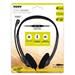 PORT CONNECT - Stereo headset s mikrofonem, 3,5mm jack, černá 3567049016036