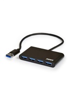 PORT HUB USB-A, 4x USB-A 3.0, černá 900121