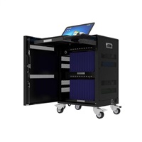 PORT nabíjecí skříňka pro 20 tabletů + 1 notebook, černá 901958