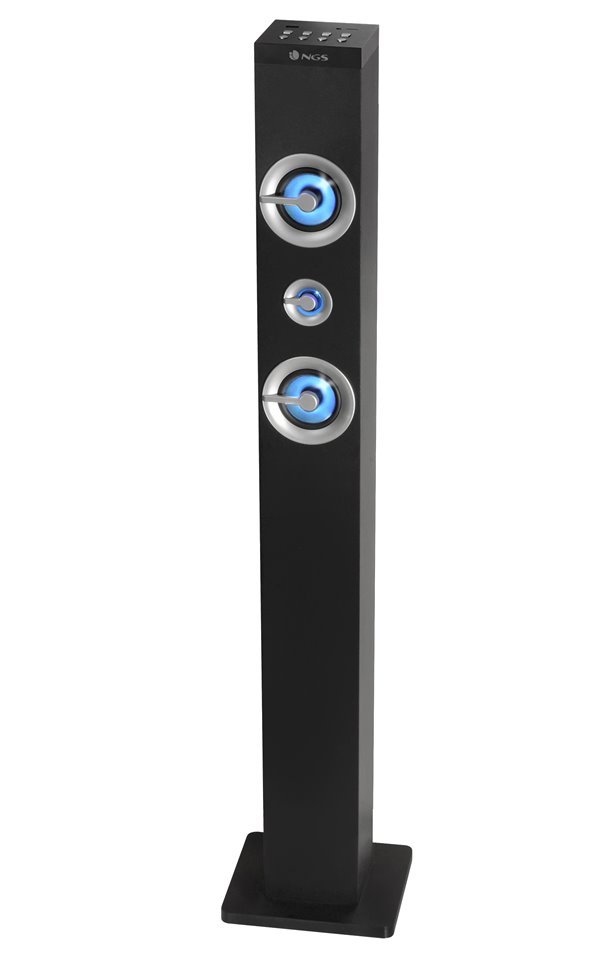 POŠKOZENÝ OBAL - NGS SKYLINE/ BT repro/ 50W/ SD/ USB/ FM rádio/ Černé REPNG6012V