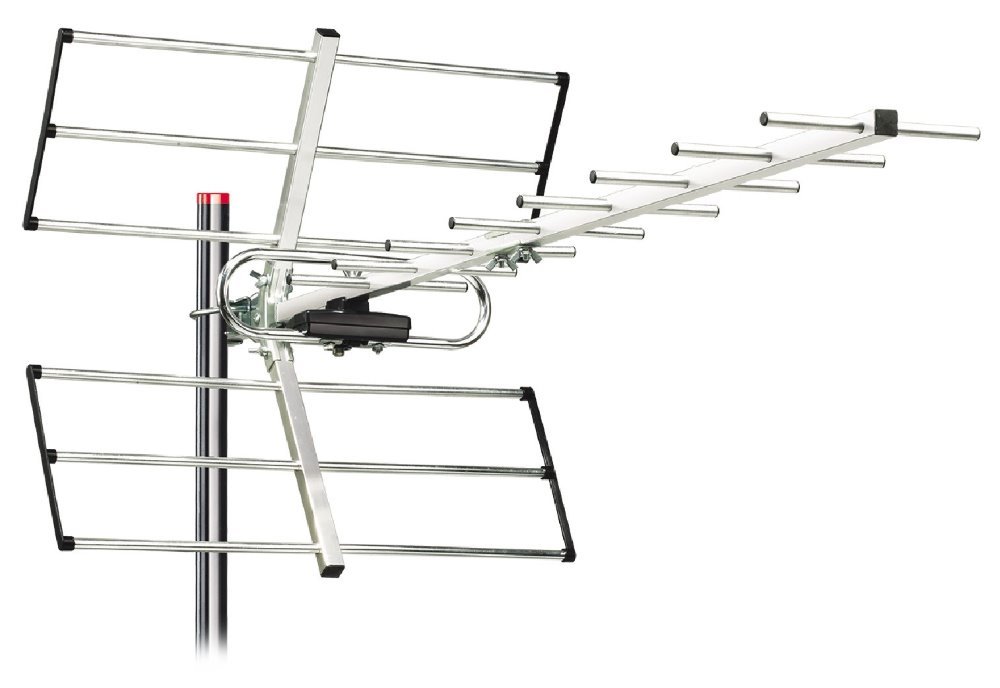 POŠKOZENÝ OBAL - TESLA venkovní anténa TE-116/ příjem DVB-T/T2 signálu/ frekvenční rozsah 470-790 MHz/ zisk ANTTES1008V