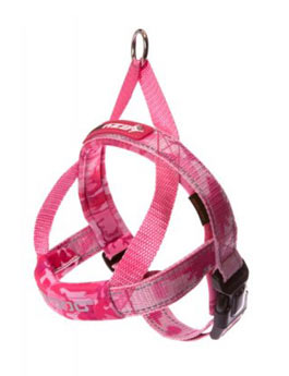 Postroj EZYDOG QuickFit S růžová/camo 41950