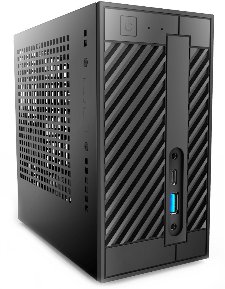 POUŽITÉ - ASRock DeskMini 310/B/BB / LGA 1151 / H310 / 2x DDR4 SO-DIMM / 2x 2,5" SATA + 1x M.2 / GLAN / HDM BARASR0001V
