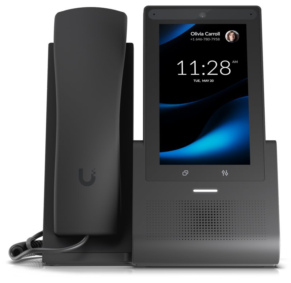 POUŽITÉ - Ubiquiti UniFi Phone G3 Touch Pro - IP telefon, 5" dotykový displej, 5Mpx kamera, Wi-Fi, UTP-G3-Touch-Pro-VYP