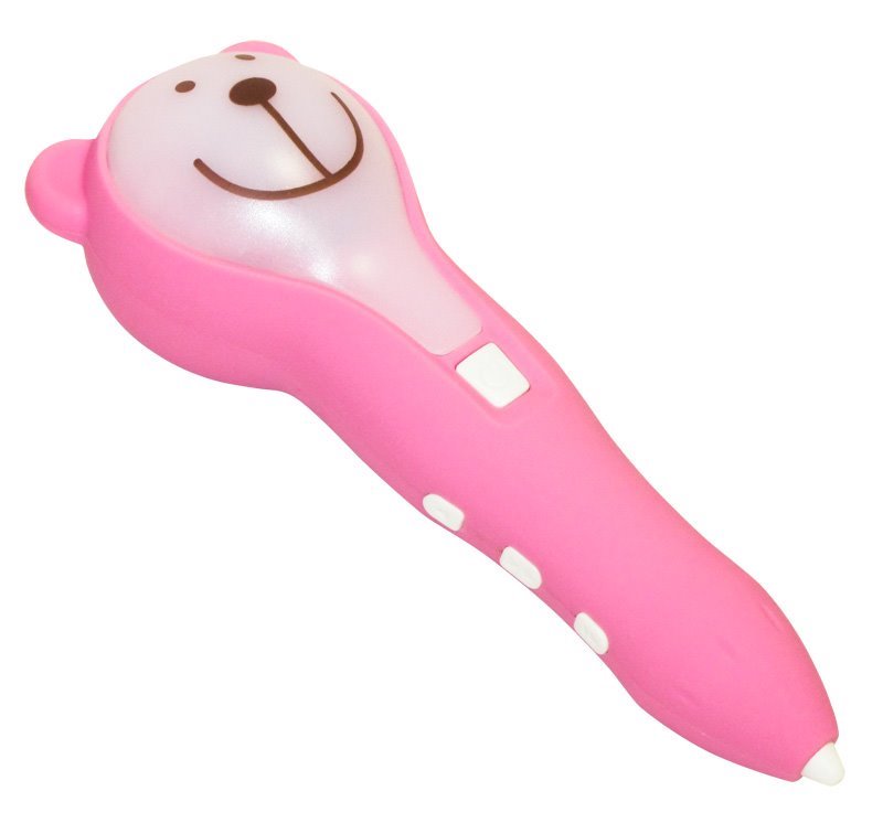 POUŽITÉ - XtendLan XL-3DPEN-F1PK nízkoteplotní 3D pero "medvídek" vhodné pro malé děti, pro PCL filament 1,7 NETXTE7376V