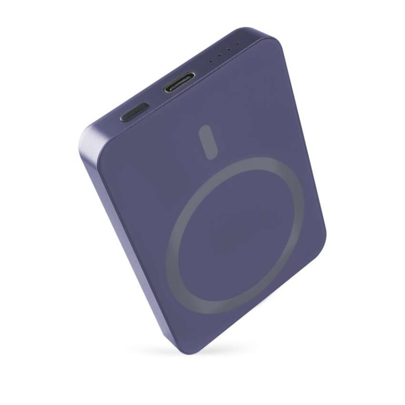Power bank EMOS WI 522, 5 000 mAh, 20 W+Wireless, modrá B0555BL