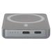 Power bank EMOS WI 522, 5 000 mAh, 20 W+Wireless, šedá B0555GY
