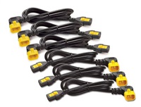 Power Cord Kit (6 ea),Locking,C13toC14 (90Dg),0.6m AP8702R-WW