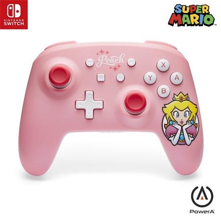 PowerA Bezdrátový ovladač pro Nintendo - Super Mario - Princess Peach NSGP0289-01