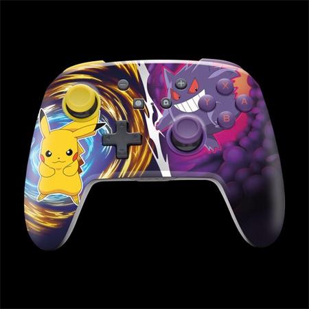 PowerA Bezdrátový ovladač pro Nintendo Switch - Pokémon, Pikachu vs. Gengar NSGP0420-01