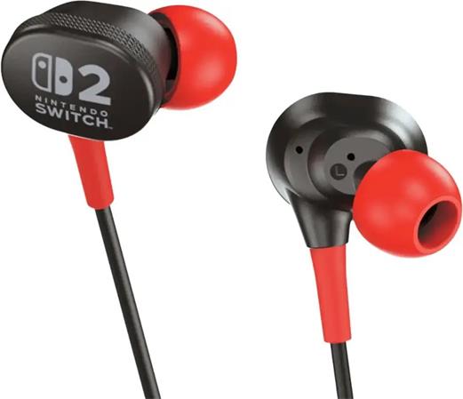 PowerA Drátová sluchátka pro Nintendo Switch 2 - černý NSHS0531-01