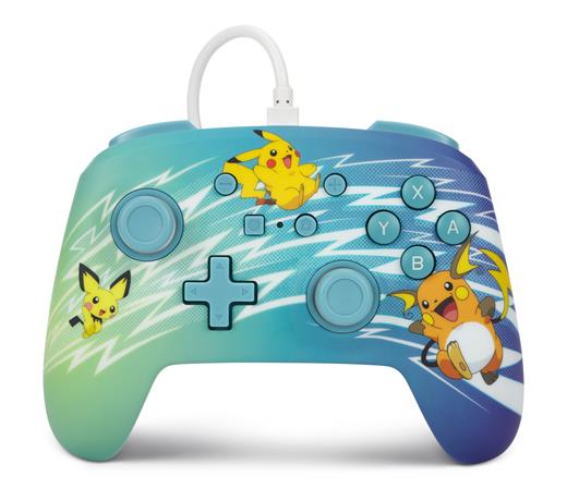 PowerA Enhanced Wired Controller for Nintendo Switch - Pikachu Evolution NSGP0221-01