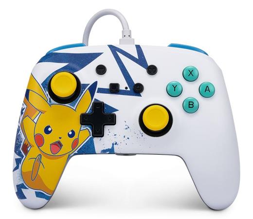 PowerA Enhanced Wired Controller for Nintendo Switch - Pikachu High Voltage NSGP0041-01