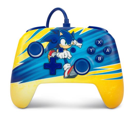 PowerA Enhanced Wired Controller for Nintendo Switch - Sonic Boost NSGP0202-01