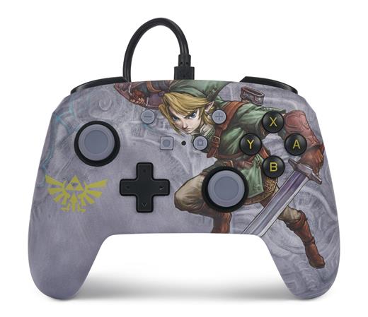 PowerA Enhanced Wired Controller for Nintendo Switch - Valiant Link NSGP0096-01