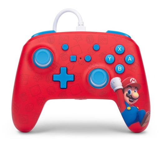 PowerA Enhanced Wired Controller for Nintendo Switch - Woo-hoo! Mario NSGP0001-01