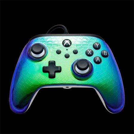 PowerA Kabelový ovladač pro Xbox Series X|S - Raptor Chrome XBGP0396-01