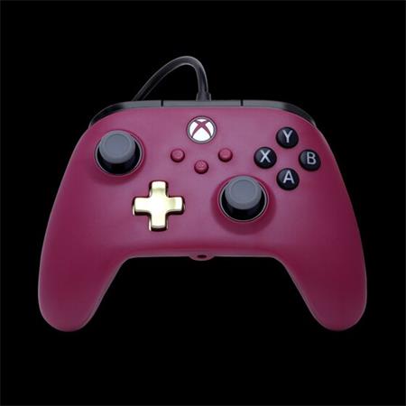 PowerA Kabelový ovladač pro Xbox Series X|S - Ruby XBGP0481-01