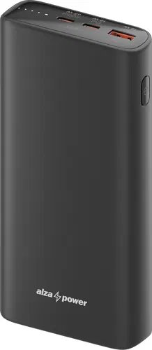 Powerbanka AlzaPower Style 20 000 mAh Power Delivery (65 W) čierna APW-PBST20PDB