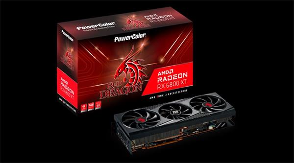 PowerColor Radeon RX 6800XT Red Dragon 16GB/256-bit GDDR6 HDMI 3xDP AXRX 6800XT 16GBD6-3DHR/OC