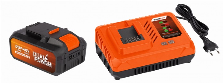Powerplus POWDP9062 set 20/40V 2,5Ah 5400338090912
