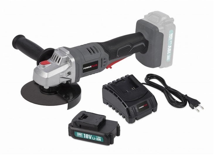 POWERPLUS POWEBSET26 AKU úhlová bruska + 5400338081712