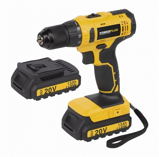 Powerplus POWX00435 Aku šroubovák / vrta 5400338079474