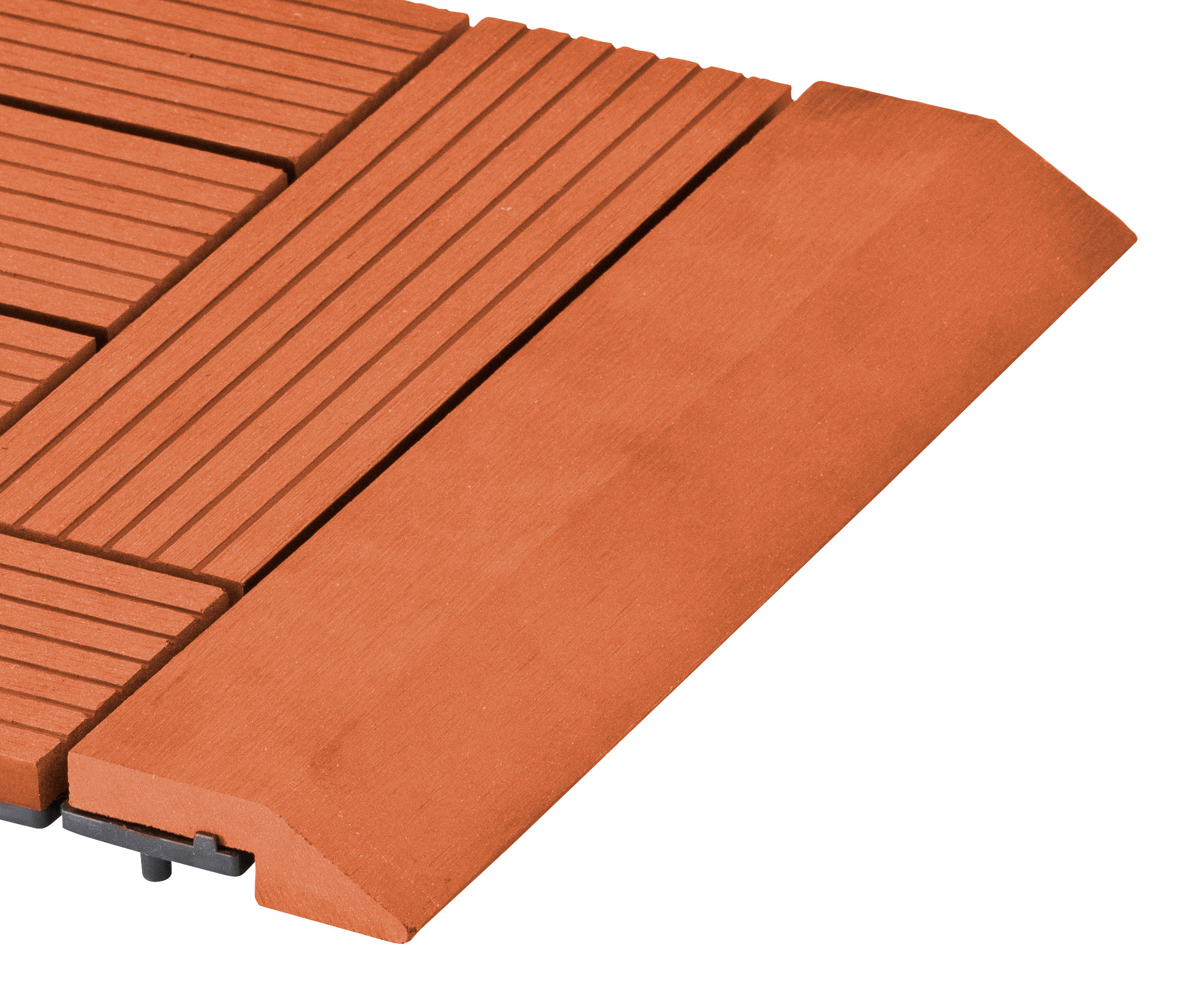 Prechodová lišta G21 čerešňa pre WPC dlaždice, 30 x 7,5 cm rovná PRL5