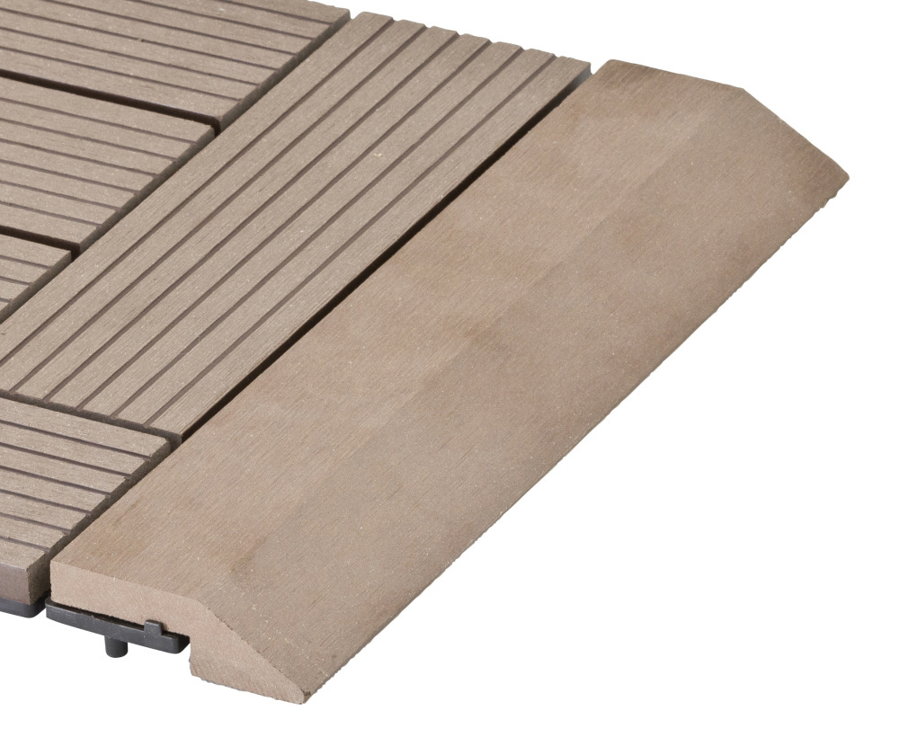 Prechodová lišta G21 pro WPC dlaždice indický teak 30x75 cm rovná PRL5