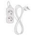 Predlžovací kábel 1,4 m / 2 zásuvka / biely / PVC / 1 mm2 8592920140277