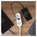 Predlžovací kábel 1,4 m / 2 zásuvky+2×USB-A+1×USB-C / s vypínačom / biely / PVC / 1,5 mm2 8592920141144