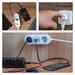Predlžovací kábel 1,4 m / 2 zásuvky+2×USB-A+1×USB-C / s vypínačom / biely / PVC / 1,5 mm2 8592920141144