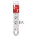 Predlžovací kábel 2 m / 3 zásuvky / s vypínačom / biely / 1×USB-A + 1×USB-C / 1,5 mm2 8592920132845