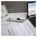 Predlžovací kábel 2 m / 3 zásuvky / s vypínačom / biely / 1×USB-A + 1×USB-C / 1,5 mm2 8592920144930