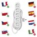 Predlžovací kábel – 5 zásuviek, 10m, biely 8595025301116