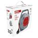 Predlžovací kábel na bubne 10 m / 4 zásuvky / červený / PVC / 230 V / 1 mm2 8592920134870