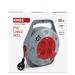 Predlžovací kábel na bubne 10 m / 4 zásuvky / červený / PVC / 230 V / 1 mm2 8592920134870