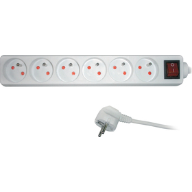 Predlžovačka 220V, 3m + 6 zásuviek + vypinač Sencor SPC33