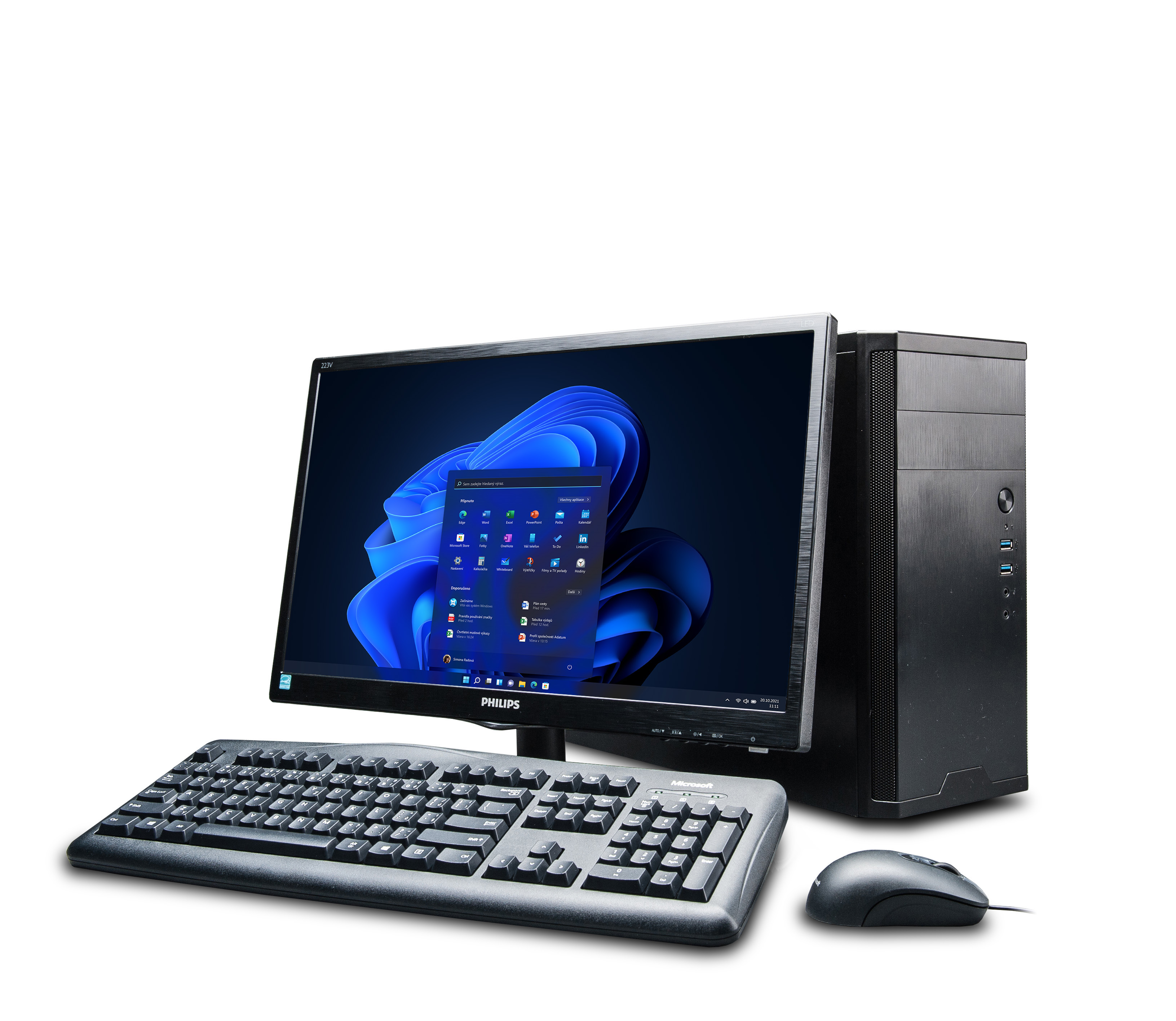Premio Basic 312 S500 C24 (i3-12100/8GB/500GB/bezOS) 113820112