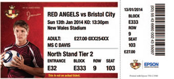 Premium Matte Ticket - Roll: 102mm x 50m C33S045390