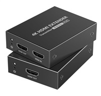 PremiumCord 4K@60Hz HDMI2.0 extender na 50m přes jeden kabel Cat6/6a HDR10 khext50-11